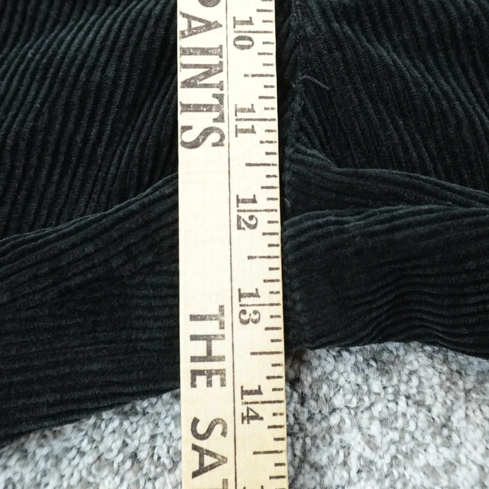 VTG Ralph Lauren‎ Pants Mens 35X32 Black Corduroy Andrew Chino Trouser Pleated